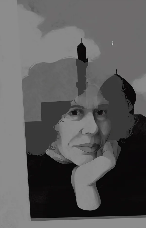 Haifa Zangana – illustration by Benedetta C. Vialli