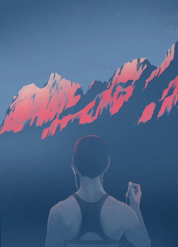 The Sound of the Dolomites – illustration by Benedetta C. Vialli