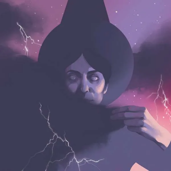 Witch – illustration by Benedetta C. Vialli