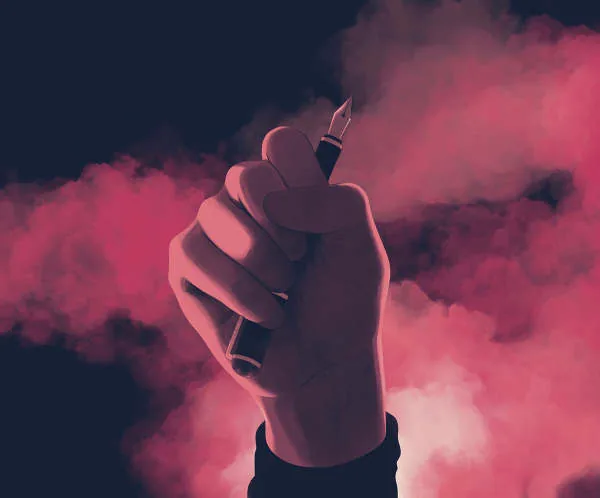Militant Poetry – illustrazione di Benedetta C. Vialli